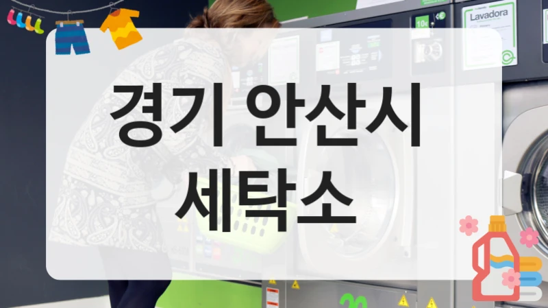 경기 안산시  세탁소