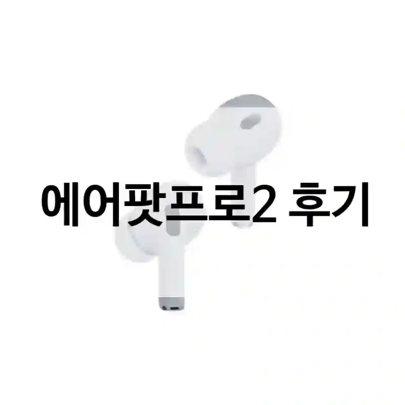 에어팟프로2 후기