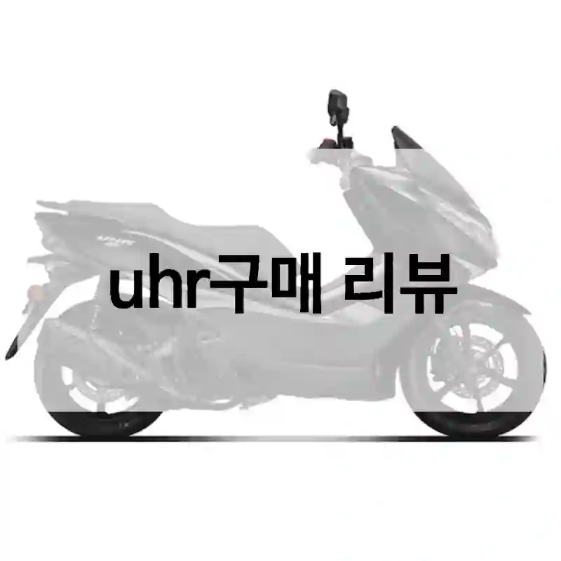 uhr구매 리뷰