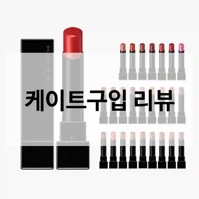 케이트구입 리뷰