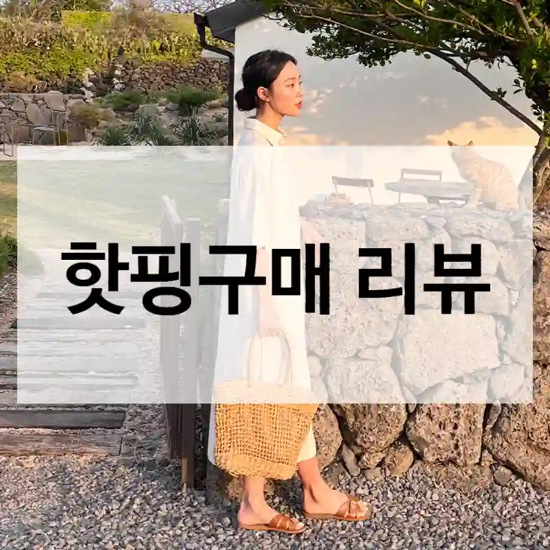 핫핑구매 리뷰