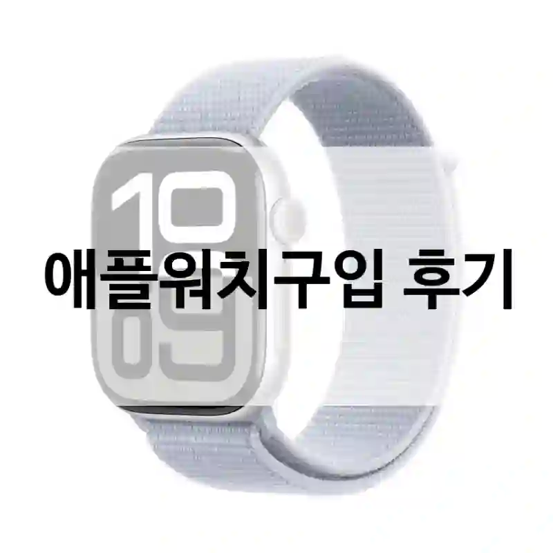 진작 안 썼을까? 싶은 “애플워치” 구매 후기