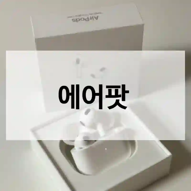 Apple   에어팟 리뷰