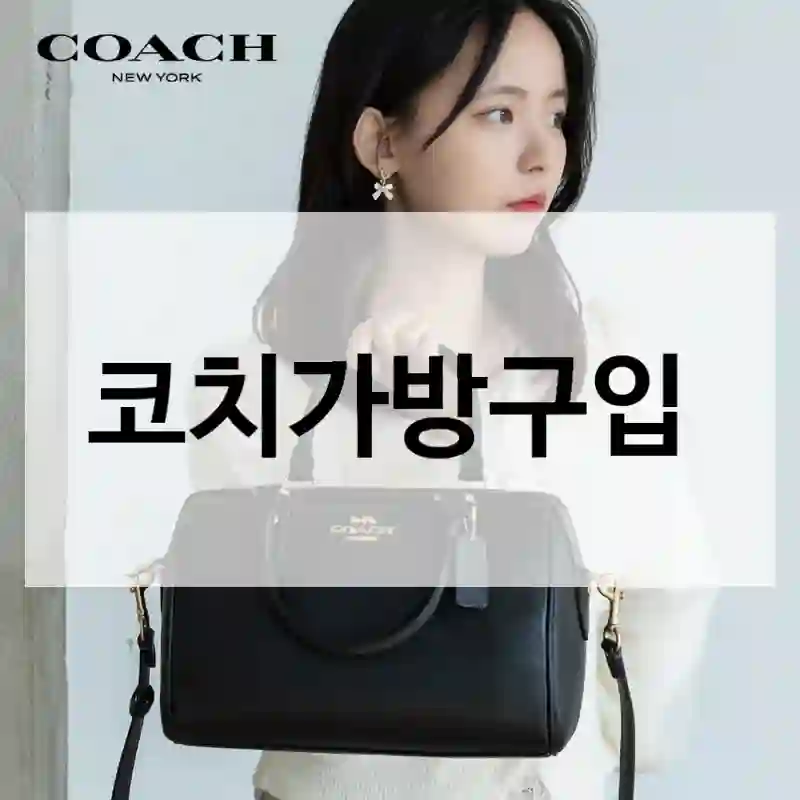 딱 이거 하나로… 코치가방 후기