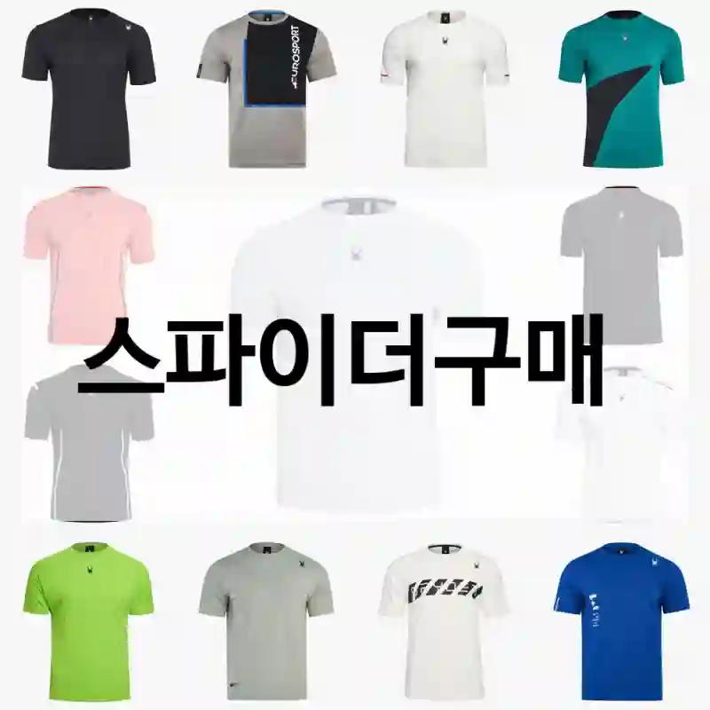 지인 추천템 “스파이더” 후기. 스파이더반팔