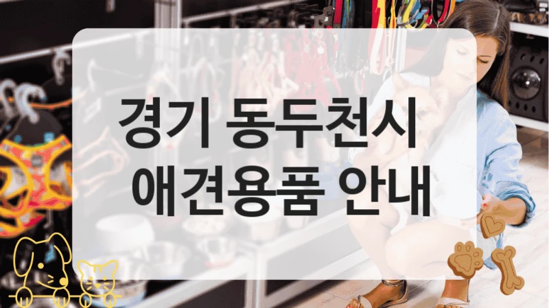 경기 동두천시 
 애견용품 안내