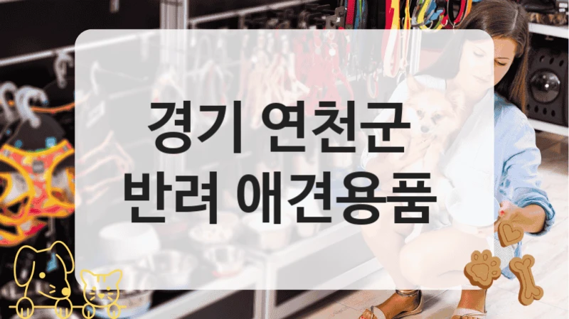 경기 연천군 
반려 애견용품