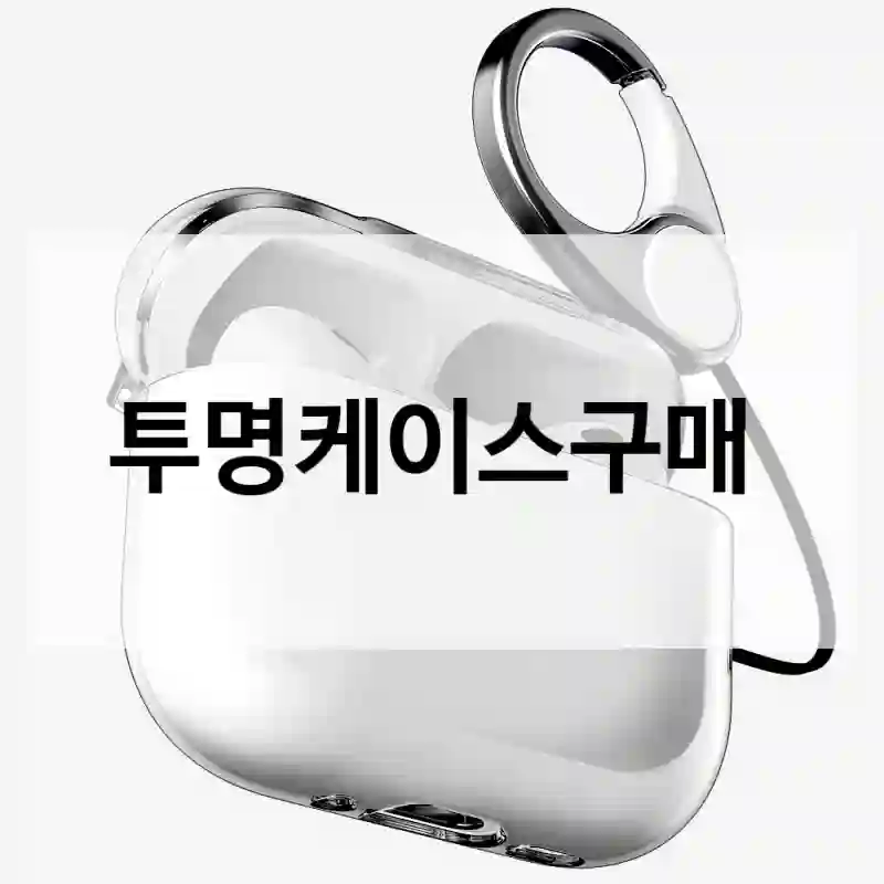 투명케이스구매